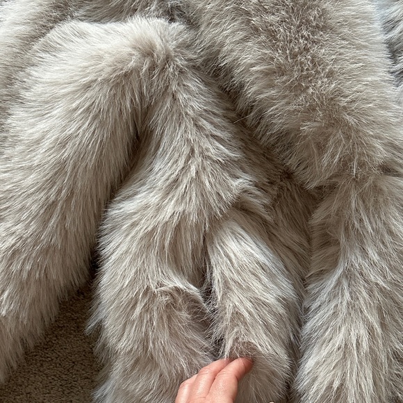 Zara Faux Fur Coat - Picture 3 of 3